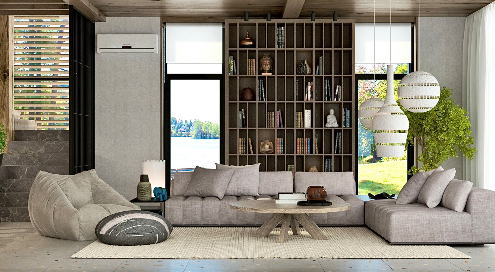 Дизайн проект интерьера загородного дома в Саратове