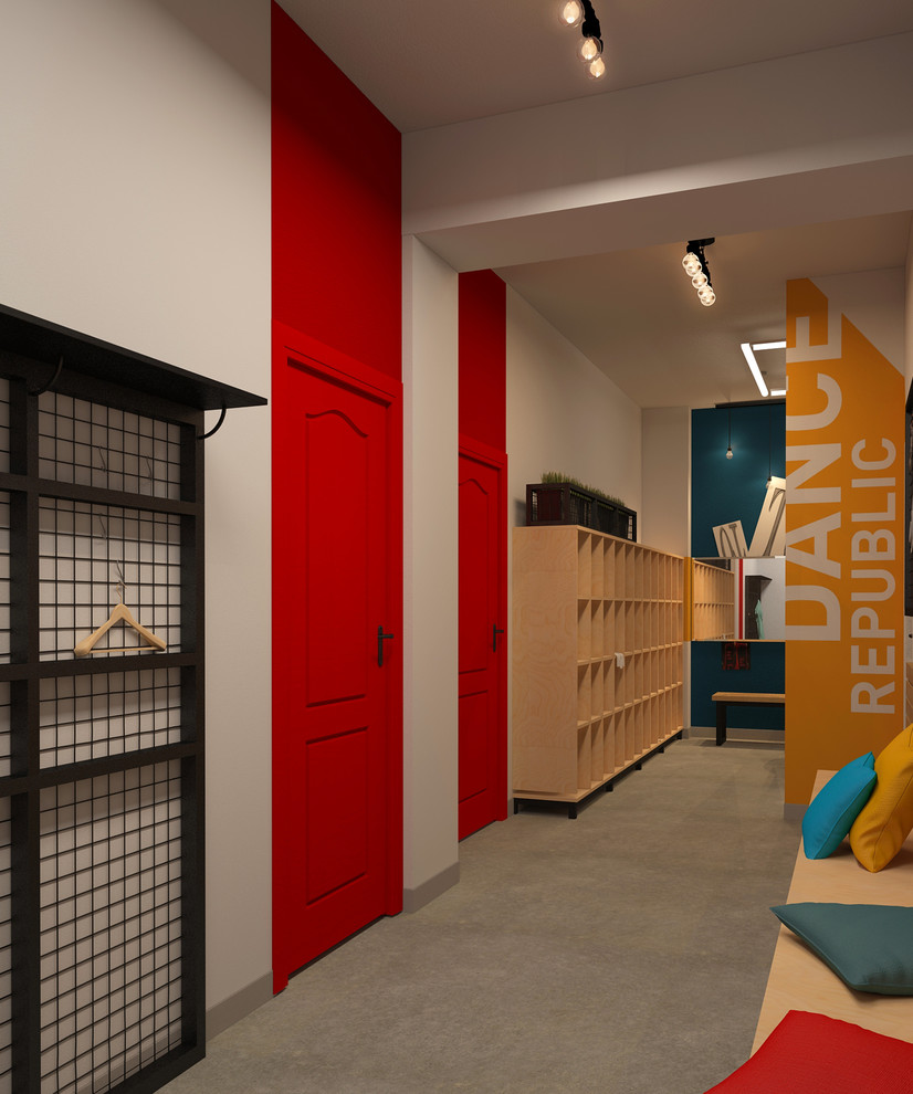 Дизайн интерьера школы современной хореографии "ШАГИ".