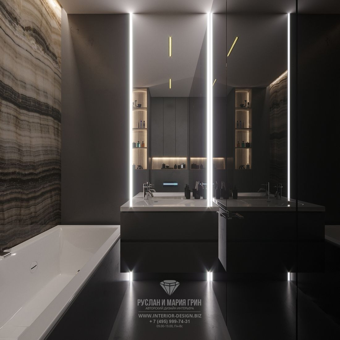 Дизайн квартиры в ЖК «Зиларт». Современный лофт