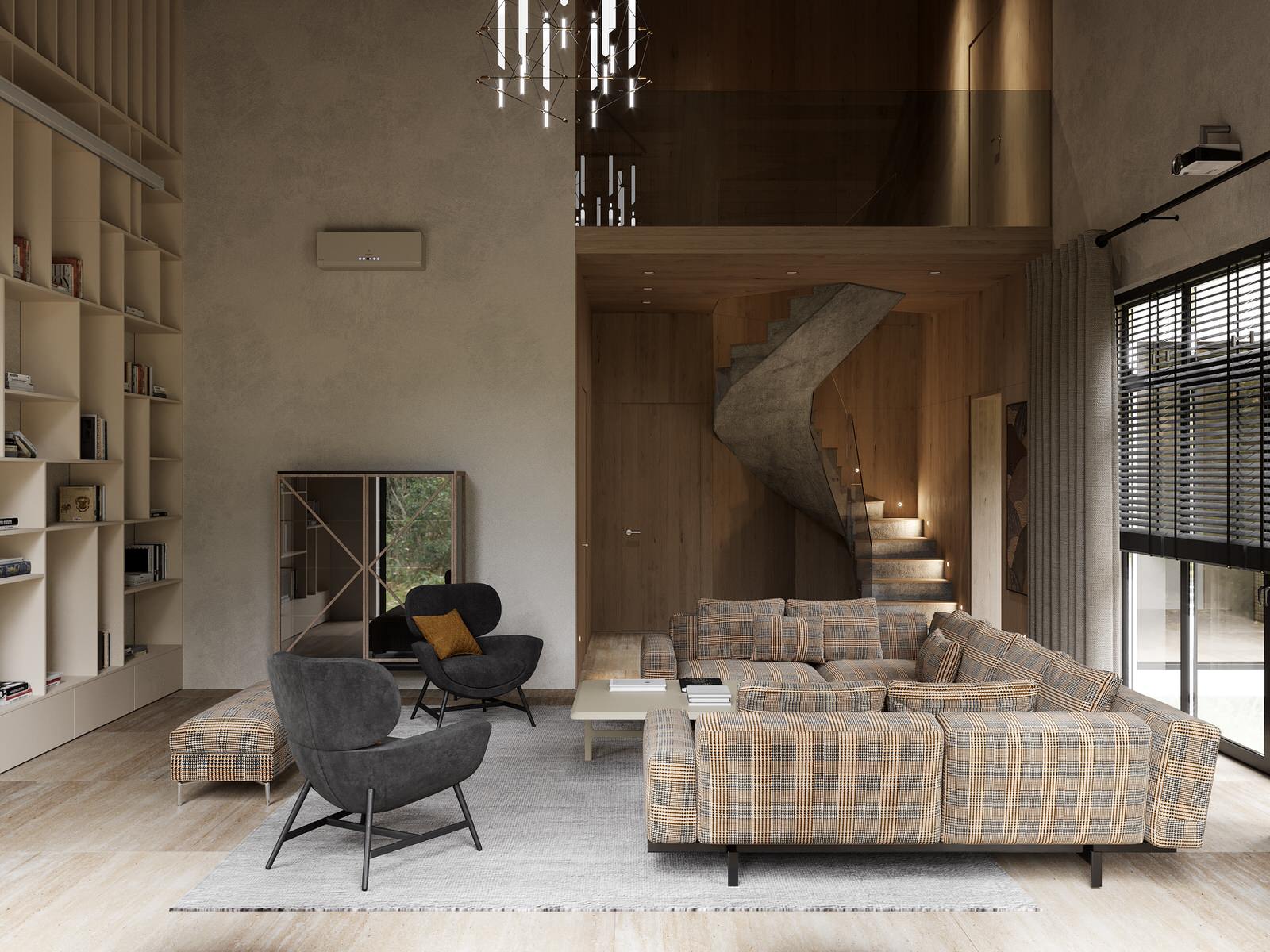 Дом вдали для размеренной жизни