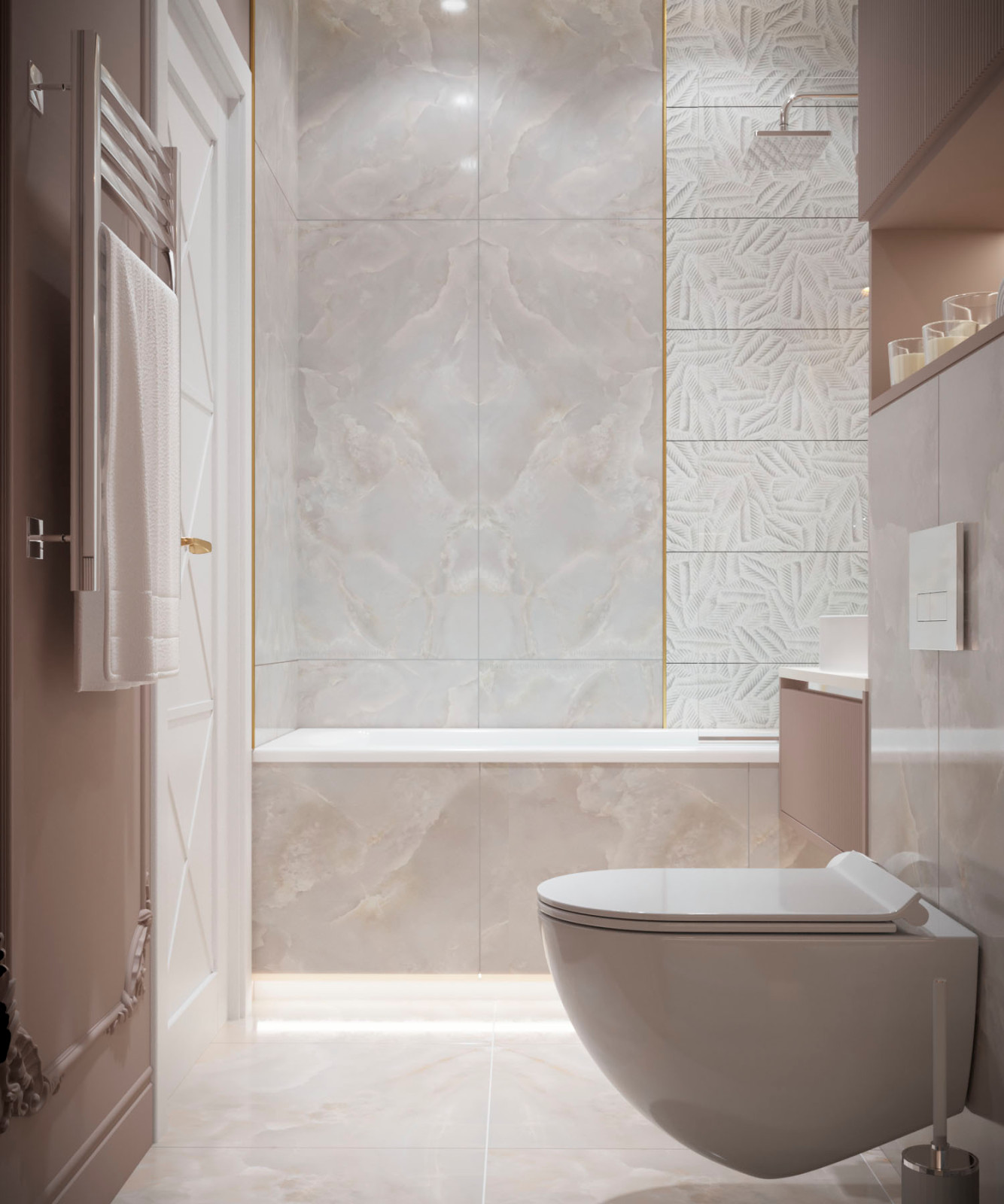 Ванная комната ЖК Суворов