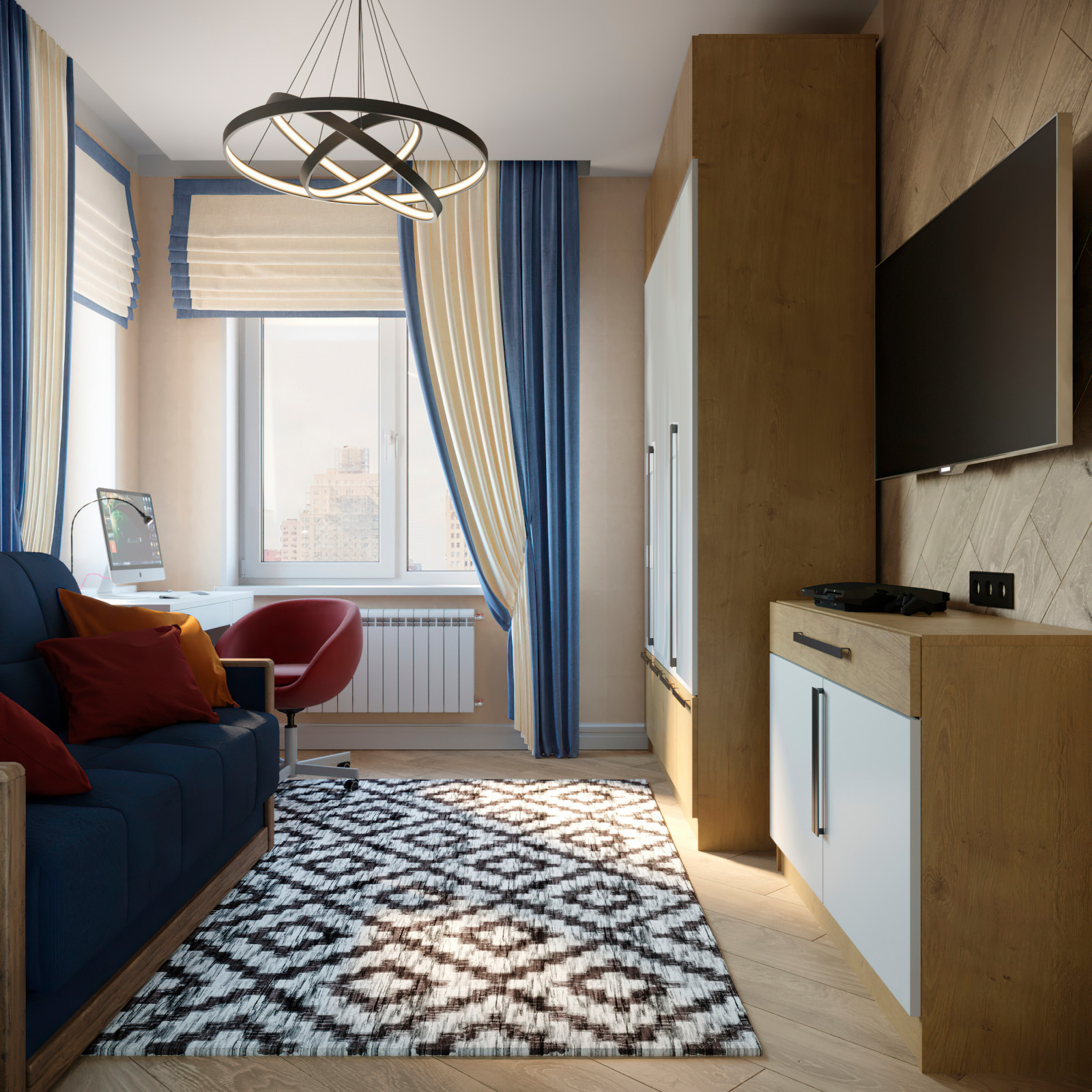 Дизайн квартиры в стиле неоклассика