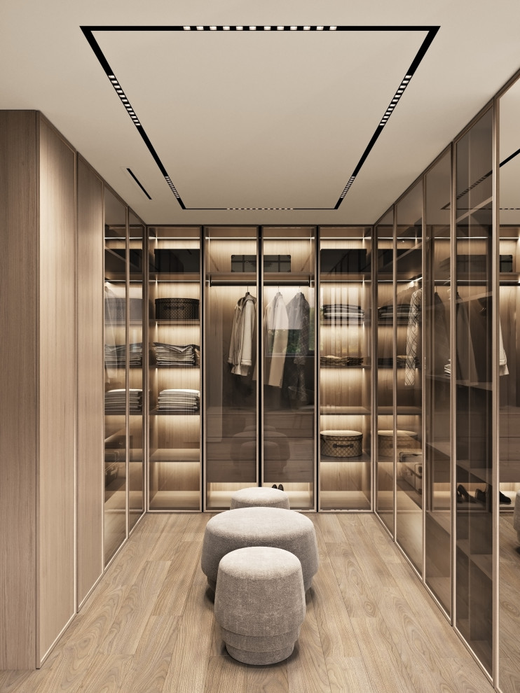 Дизайн интерьера квартиры в современном стиле в ЖК Шмитовский