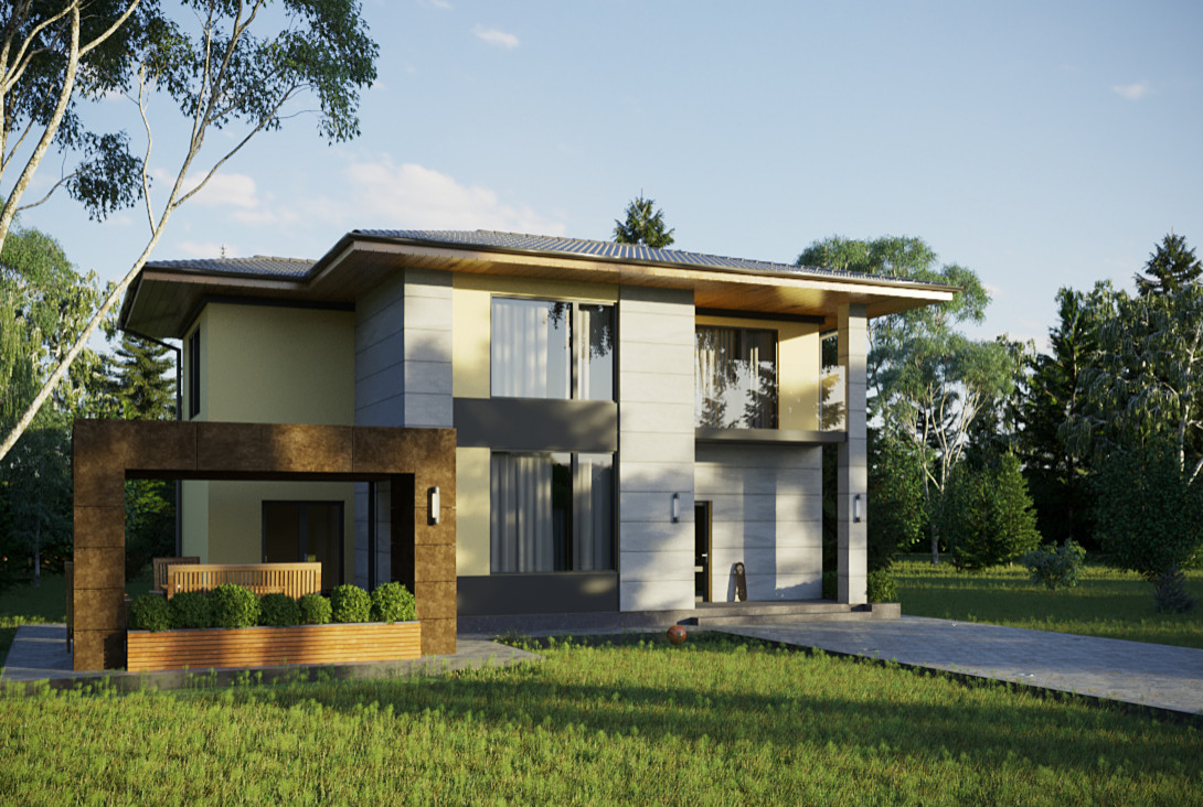 Дизайн-проект фасадов