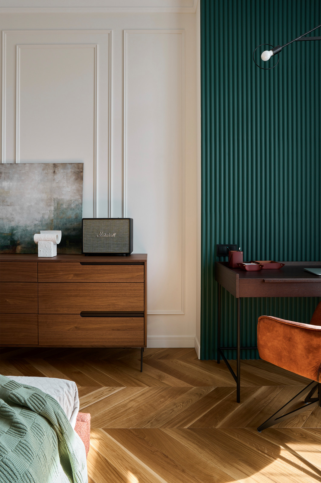 Дизайн  квартиры в стиле Mid-century