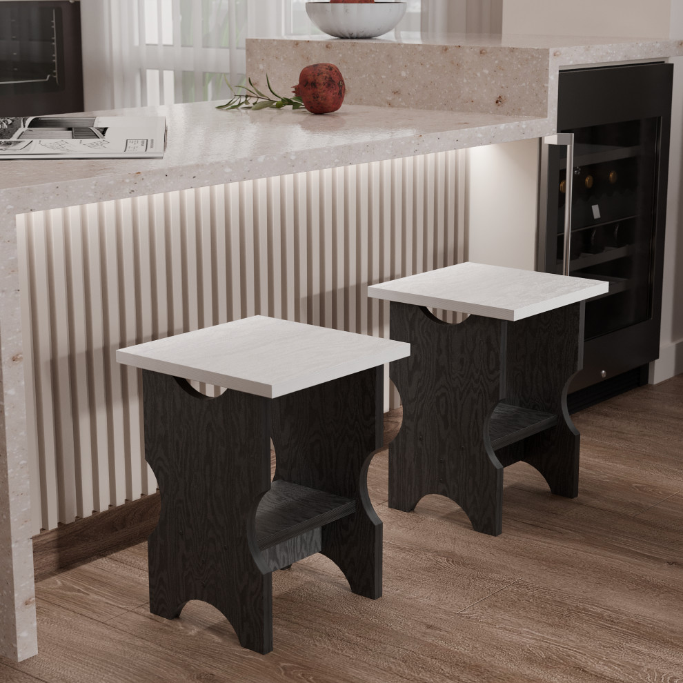 Табурет-столик 2 в 1 ЧАЙНЫЙ в столовую