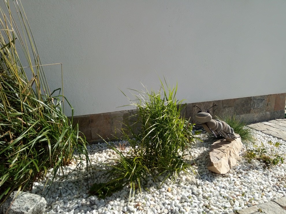 Ландшафт частной территории - г.Екатеринбург, коттеджный поселок у горы Пильной