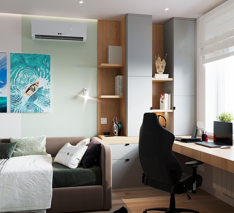 Квартира ул. Энтузиастов, г. Саратов, 2024г (спальня, дет-я девочки, дет-я мал)