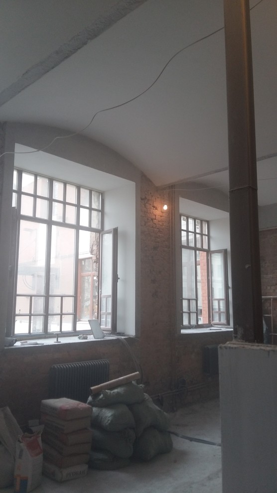 Отделка лофта по проекту бюро Август Проект