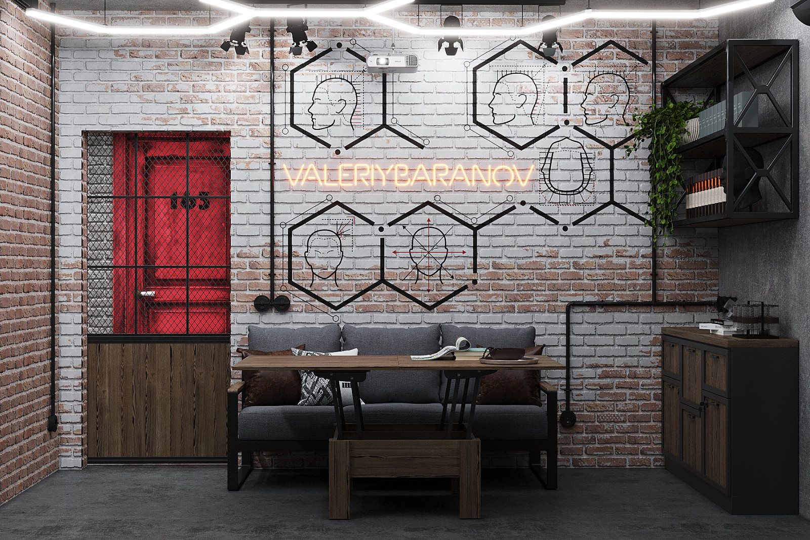 Дизайн барбершопа