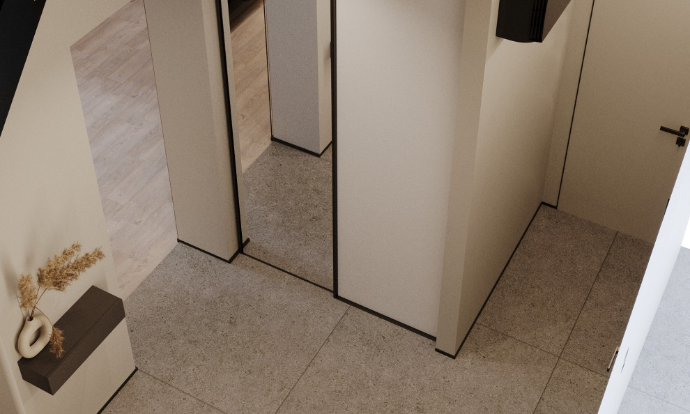 Интерьер квартиры 87м2 в поселке парке Весна