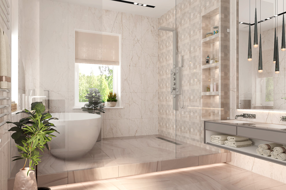 Санузел в современном стиле