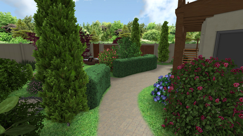 Приусадебная территория минигостинницы