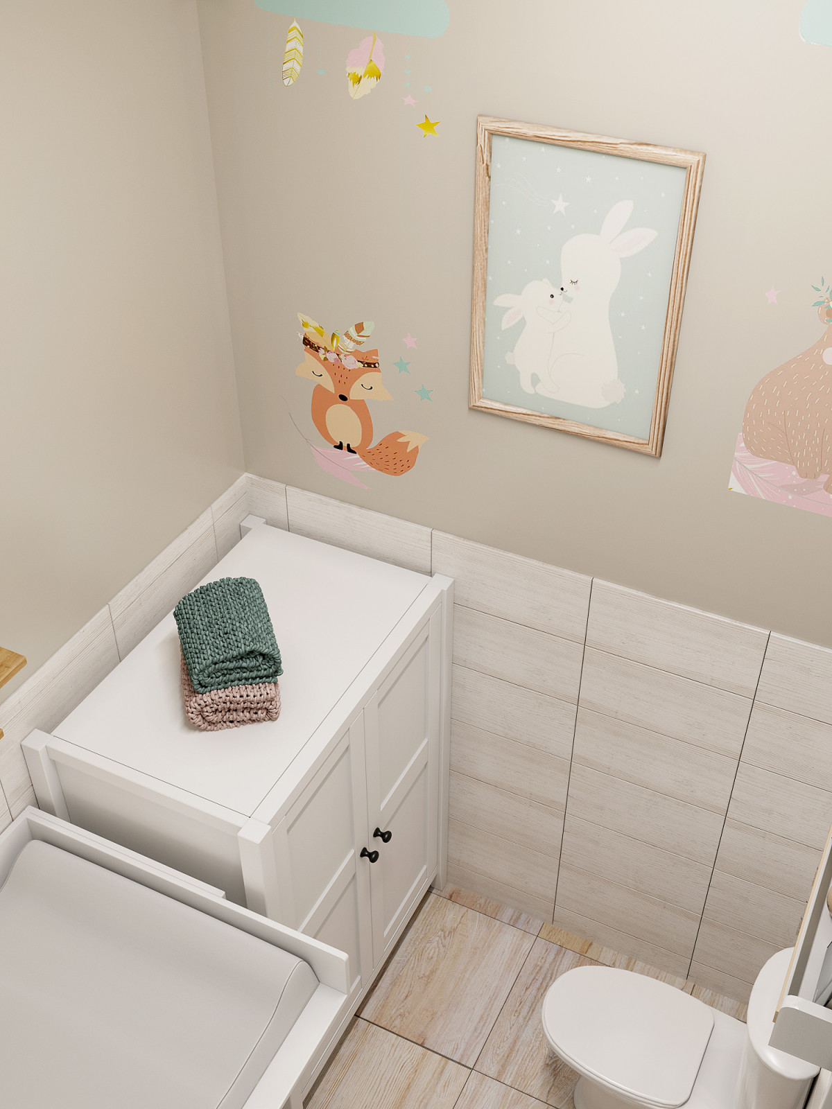 Дизайн-проект детского медицинского центра "Ирис" г. Долгопрудный