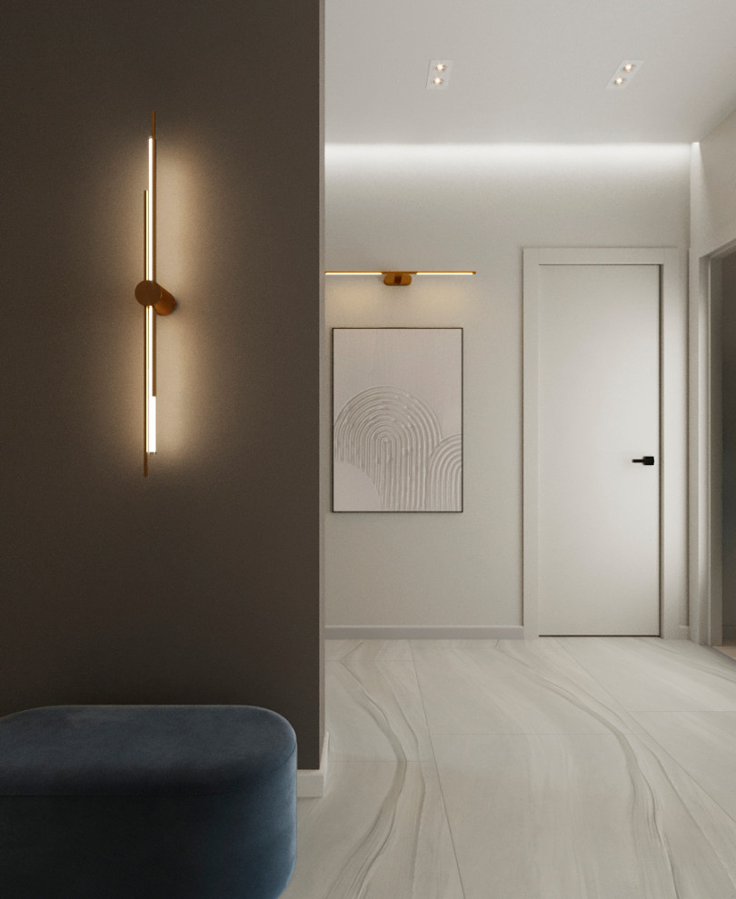 Квартира для молодой семьи в стиле эклектика