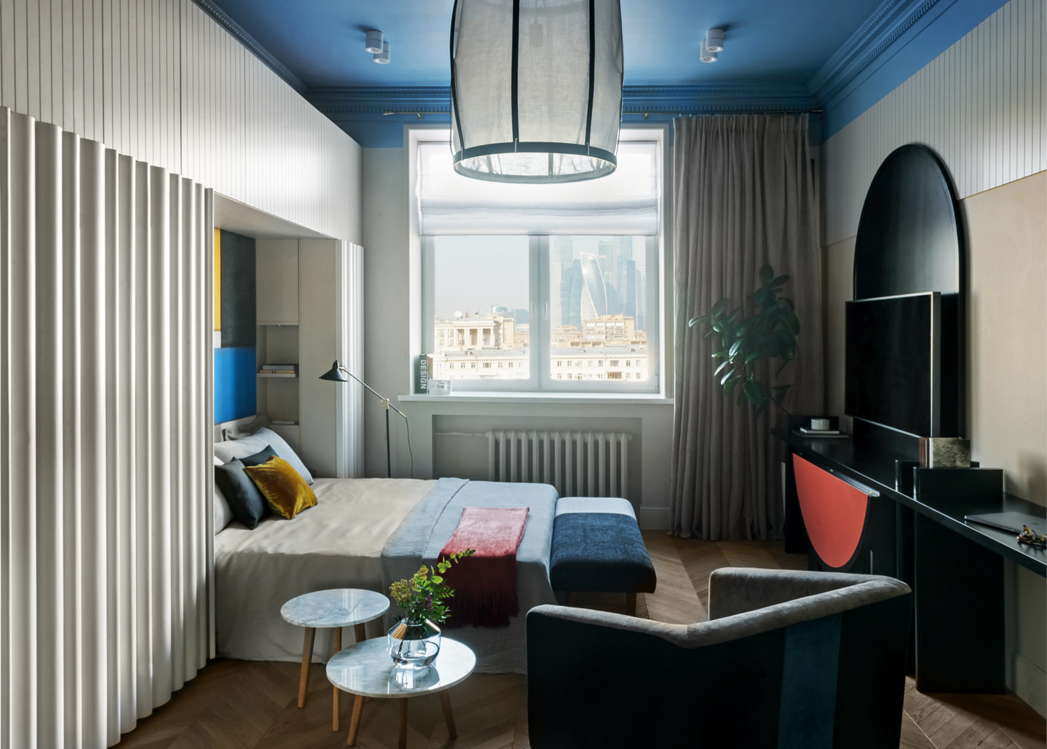 Проект недели: Спальня и... столовая — в комнате 20 кв.м