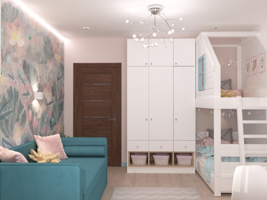 Детская для девочки г. Щёлково S=18 ка.м.