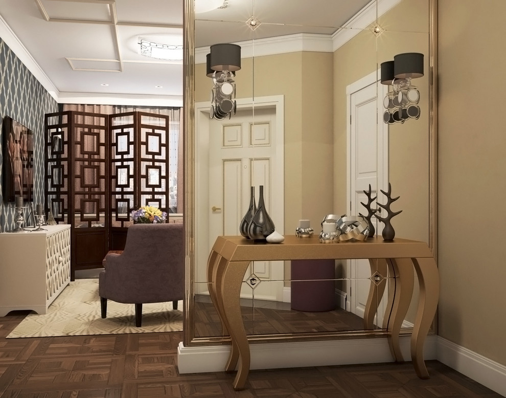 Элегантный проект, выполненный в стиле ар-деко.