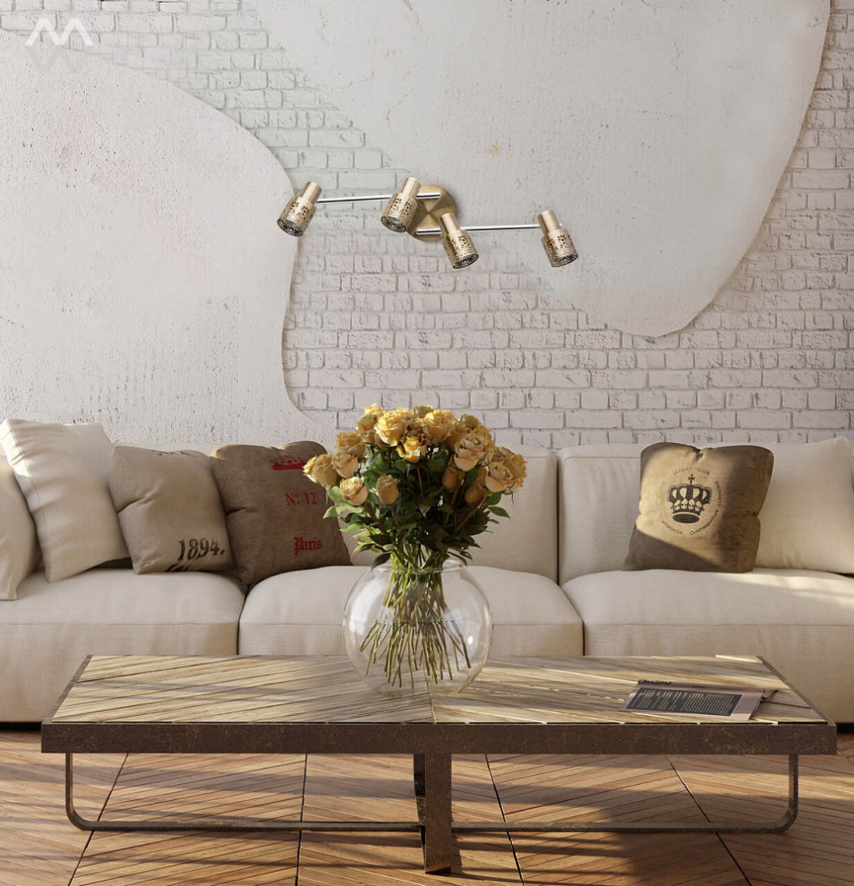 Споты в интерьере