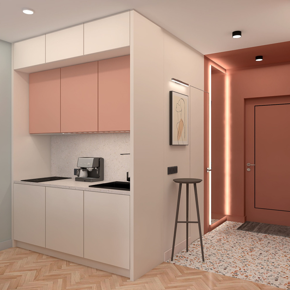 Дизайн-проект яркой и функциональной студии