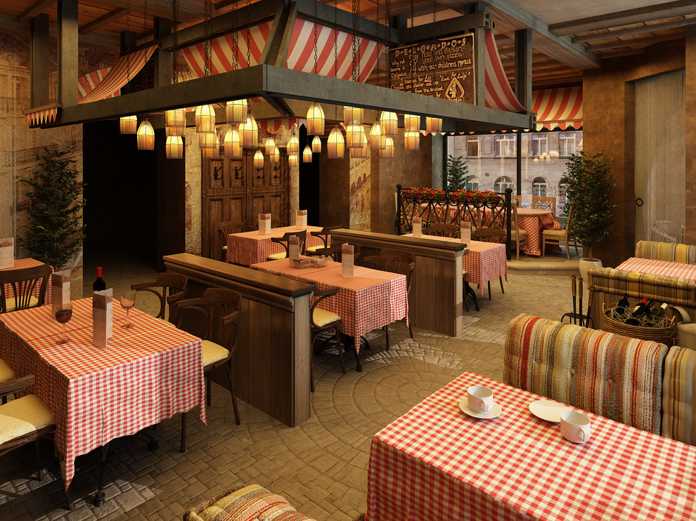 Концепт ресторана  "Мама Рома"