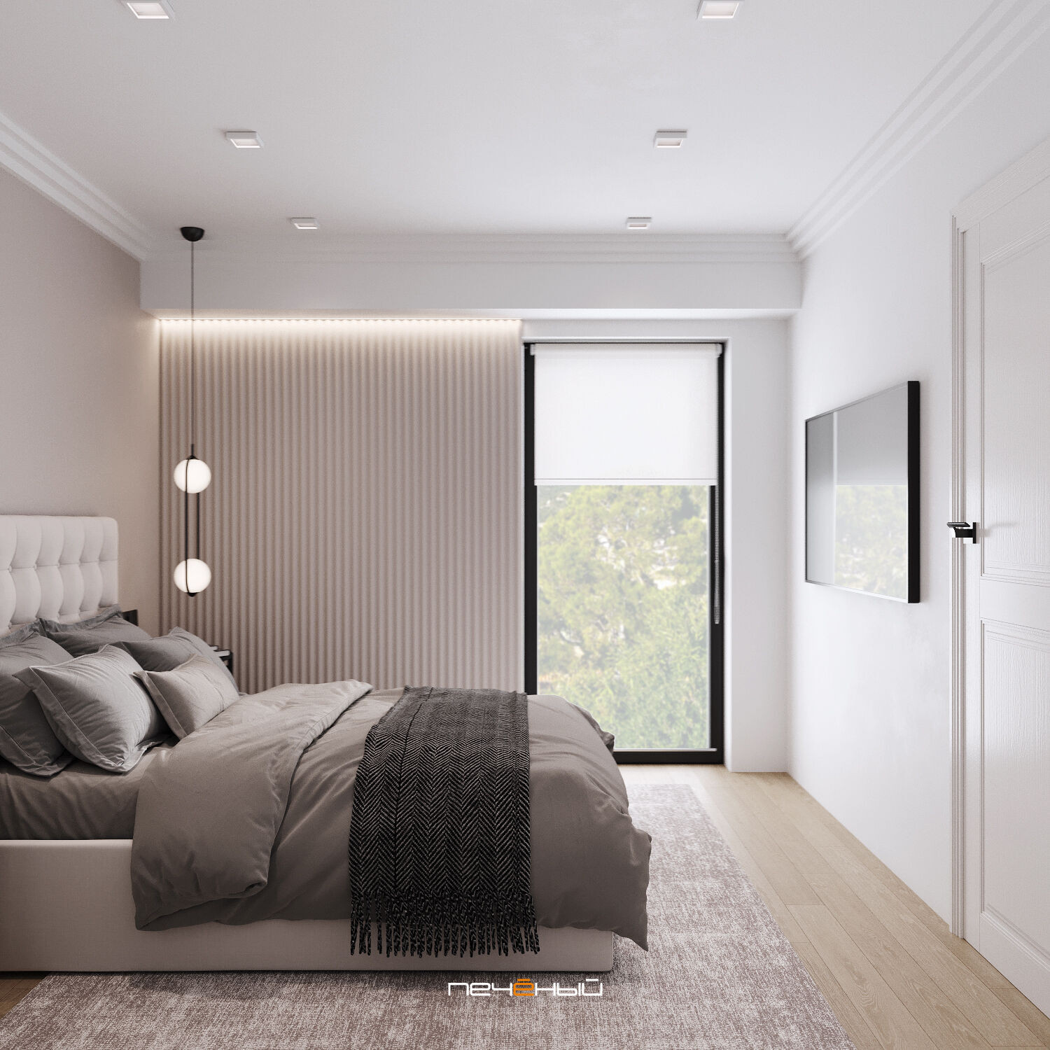 2022 Дизайн 5-комнатной виллы «Du cup duplex» в Ницце на Лазурном берегу