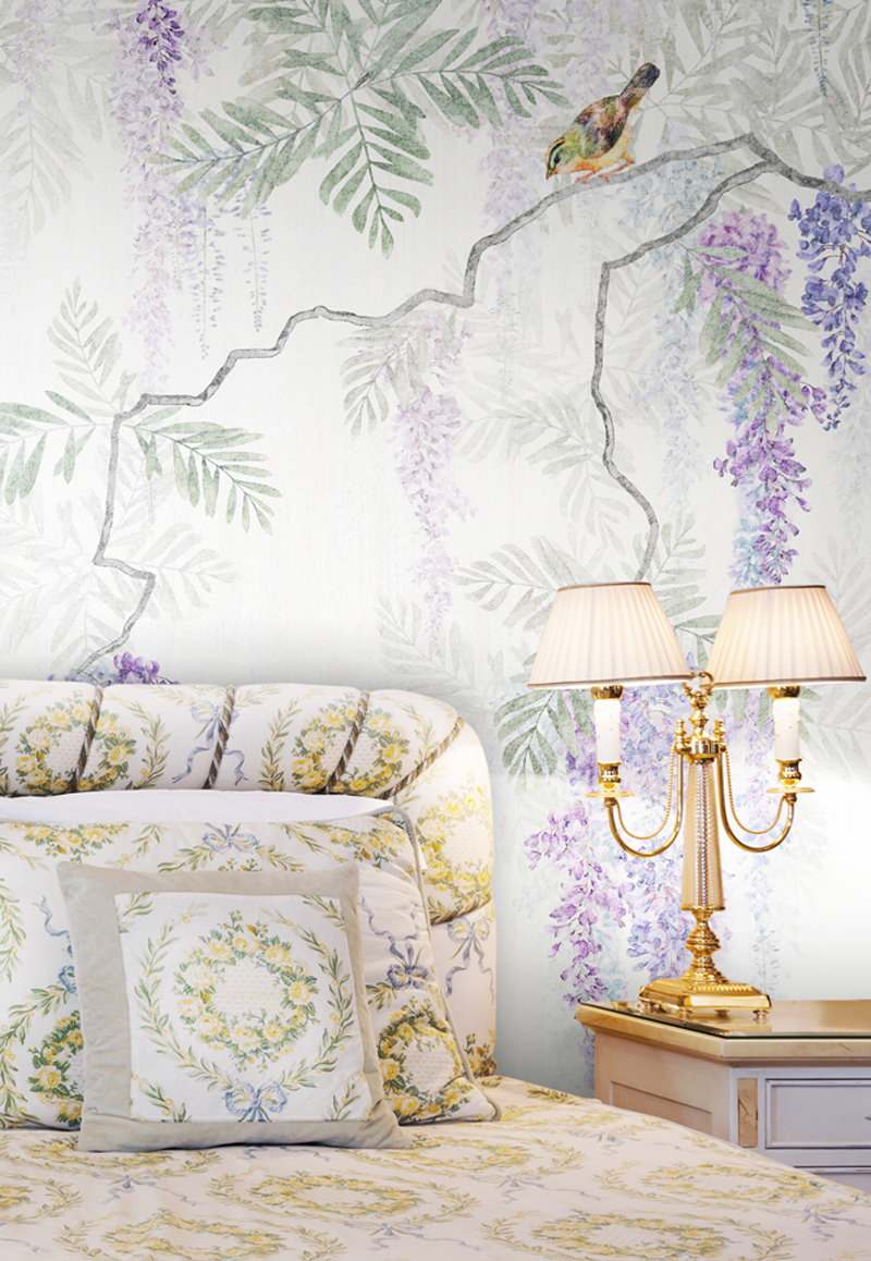 Фрески, пано, фотообои в интерьере!