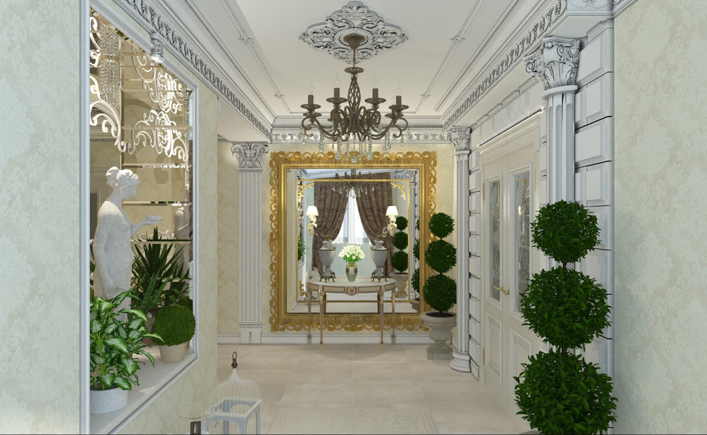 Обложка проекта: холл в частном доме