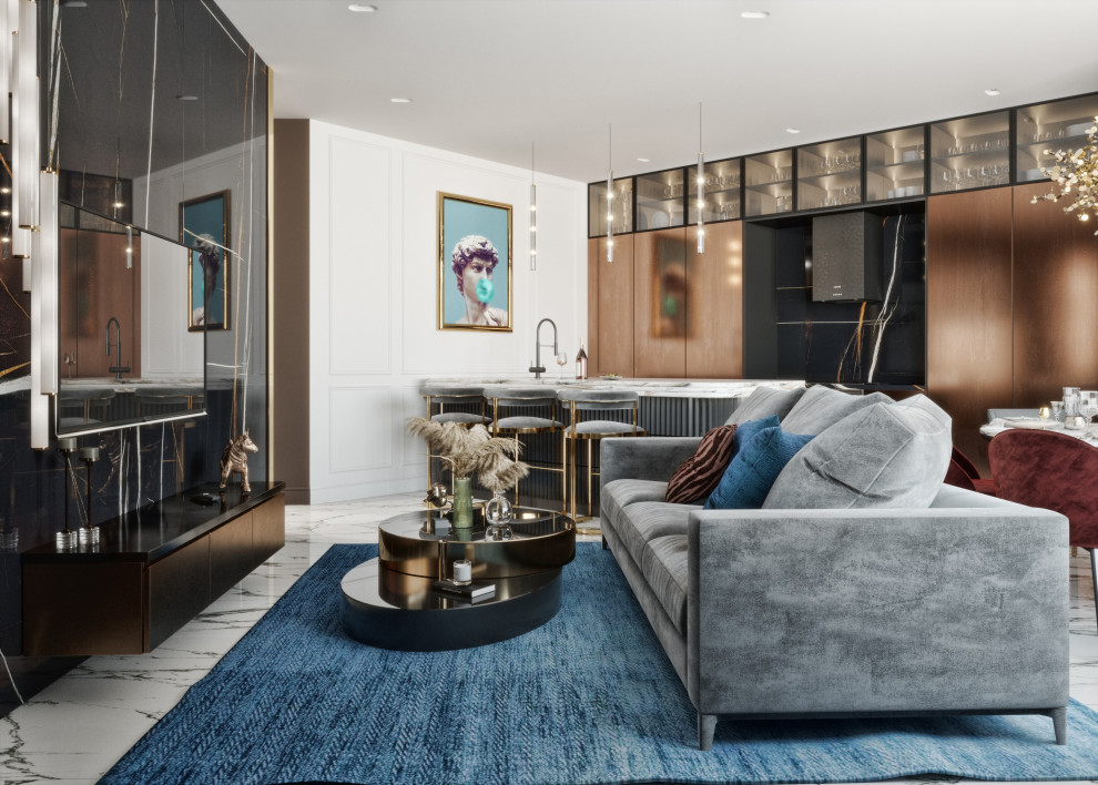 Дизайн-проект квартиры в Клубном доме Тихвин