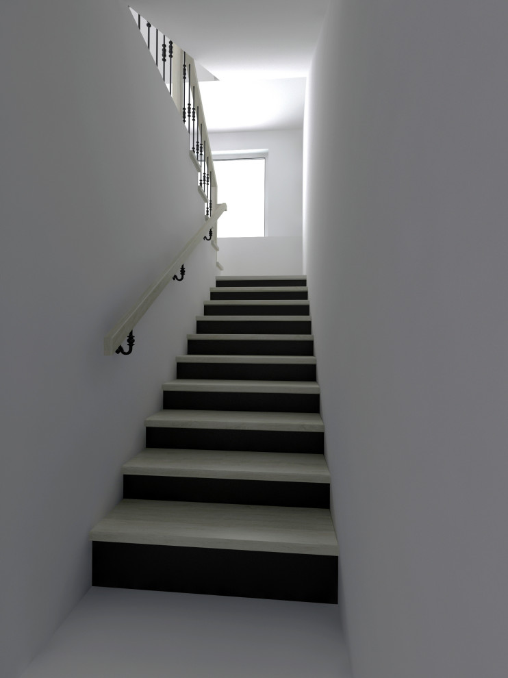 Обложка проекта: Обшивка металла массивом ясеня+кованное ограждение