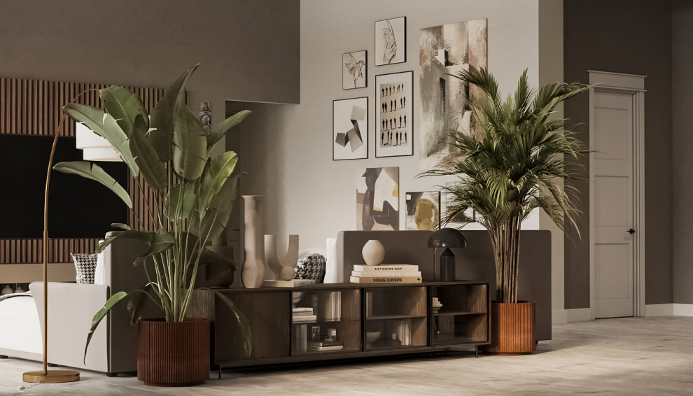 Дизайн дома во Флориде в стиле эклектика