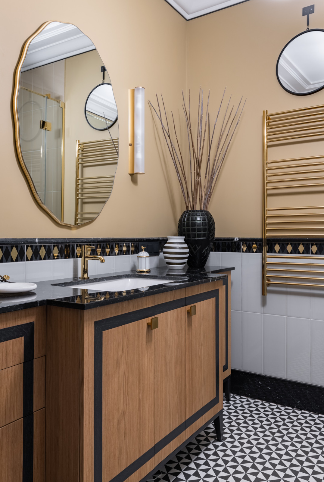 Houzz тур: Казанский интерьер, вдохновленный зимним Ленинградом