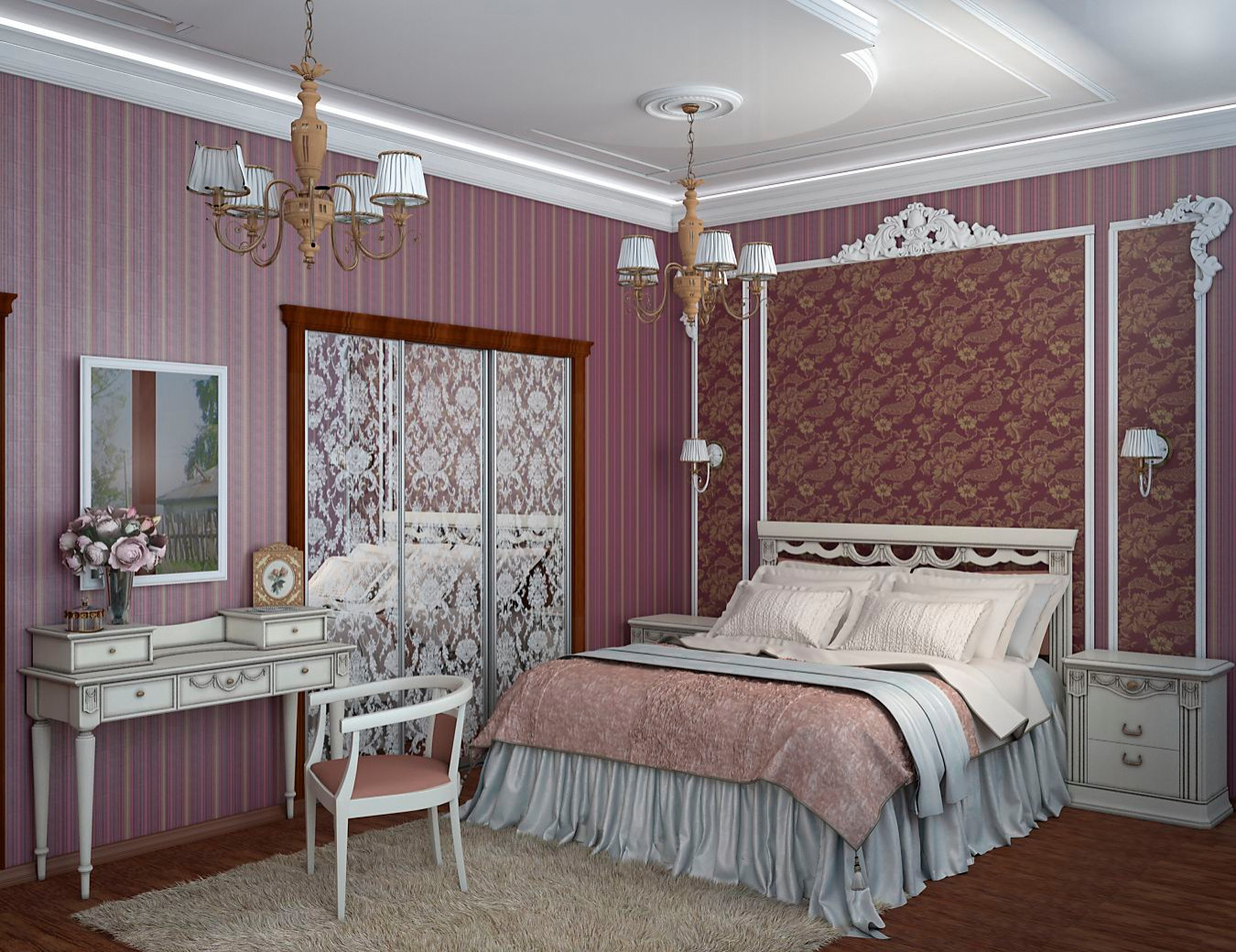 Проект интерьера в стиле Классика