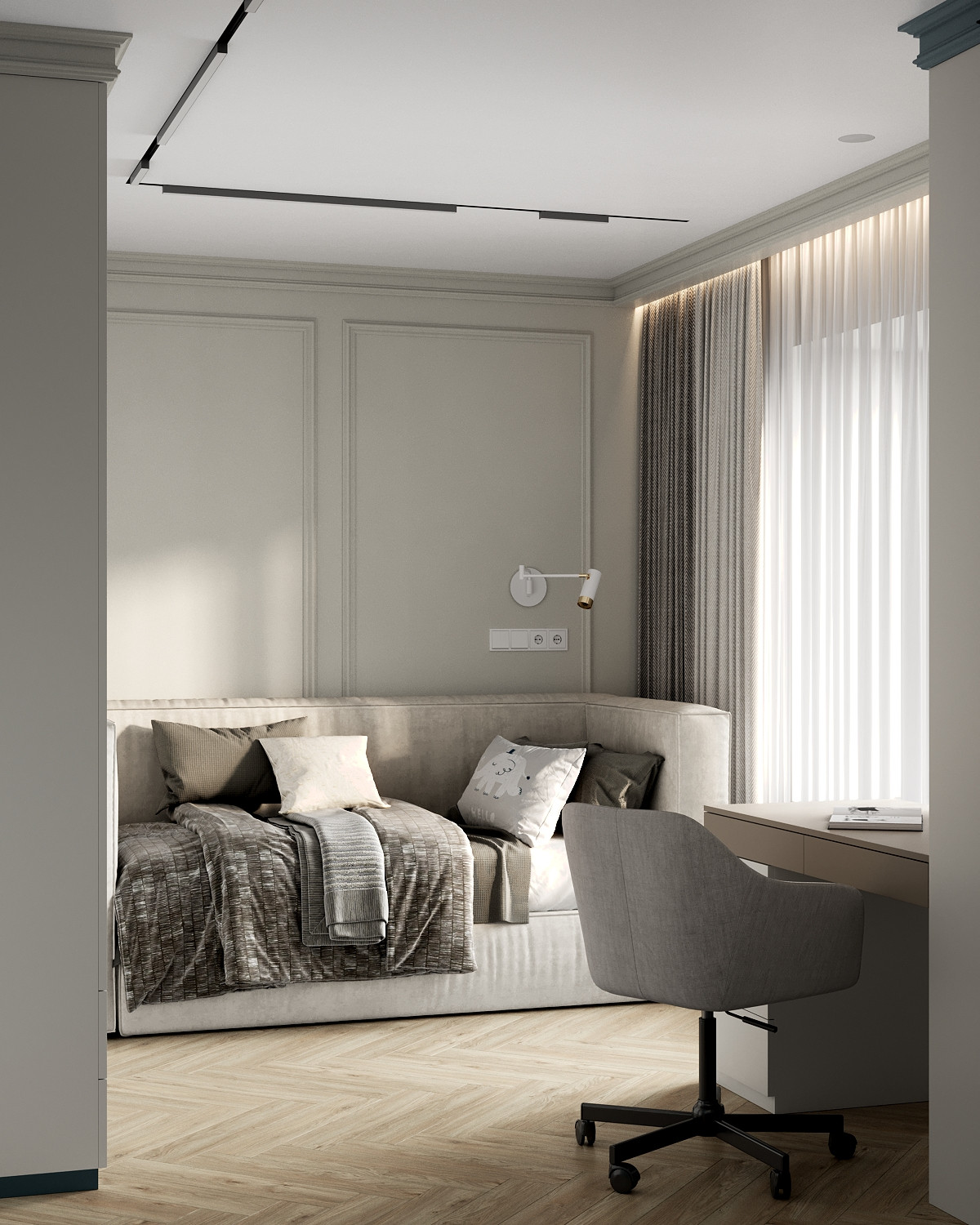 Neoclassical Apartment