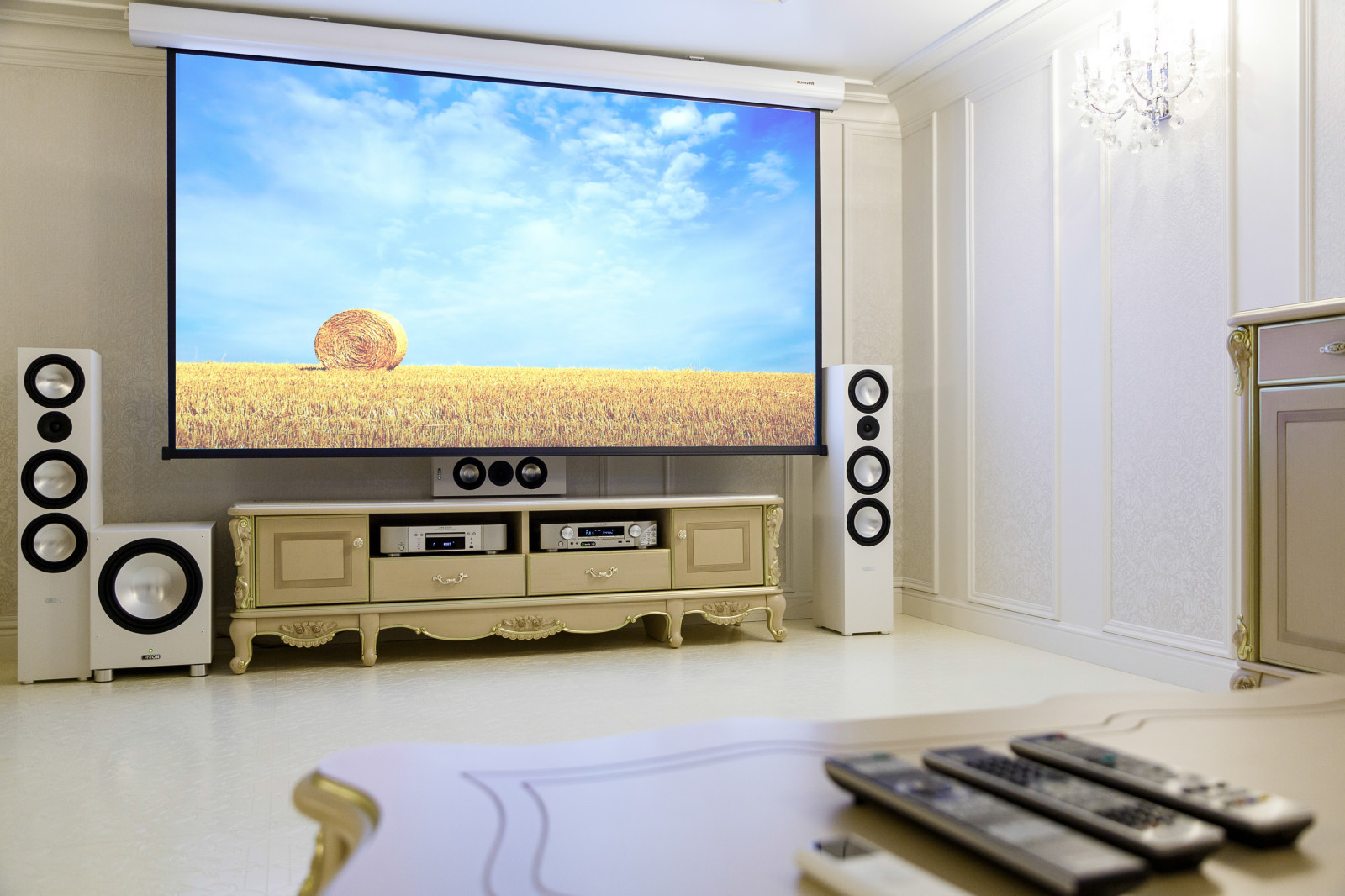 Гостиная-кинотеатр