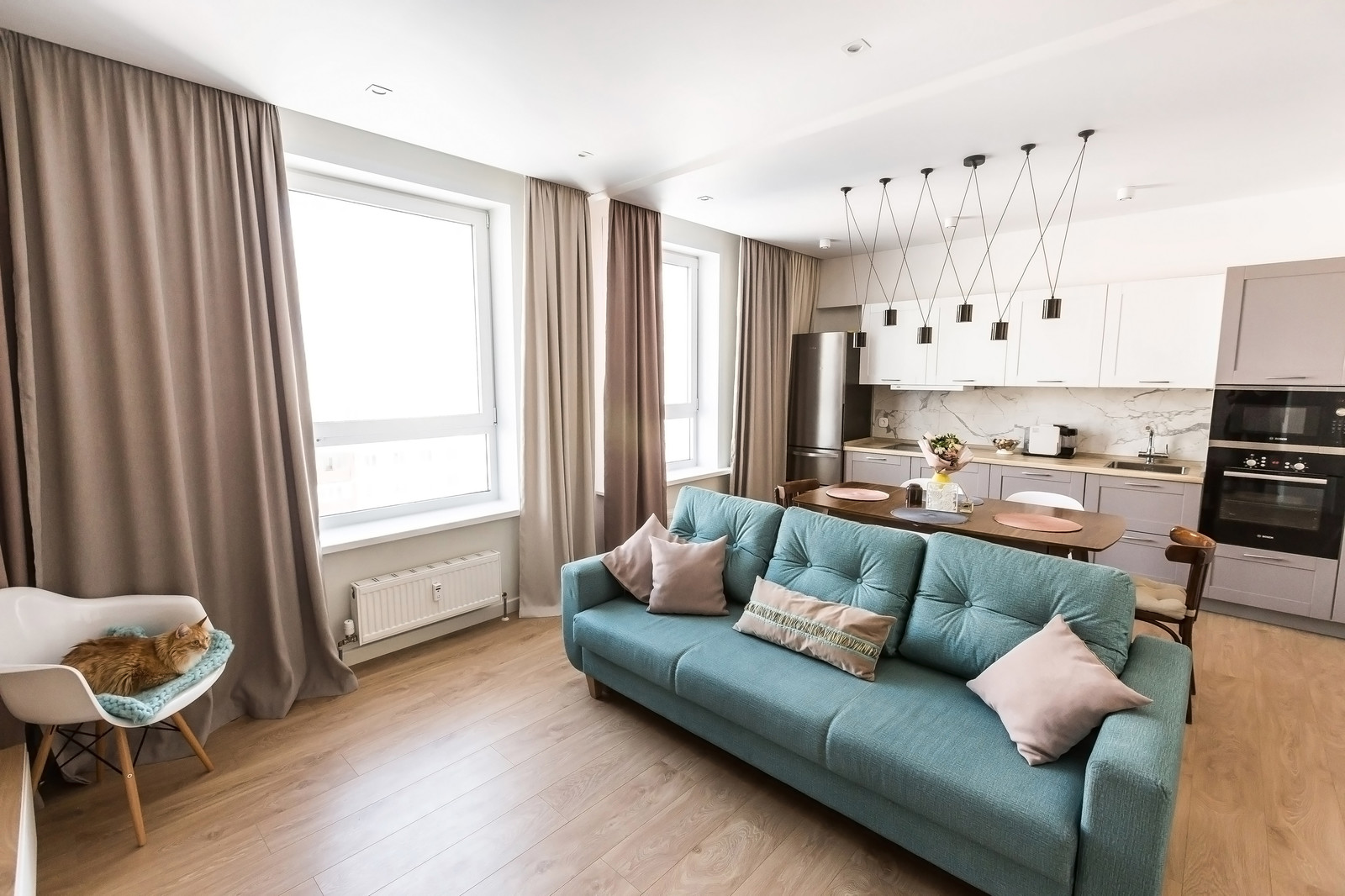 Обложка проекта: Квартира в скандинавском стиле