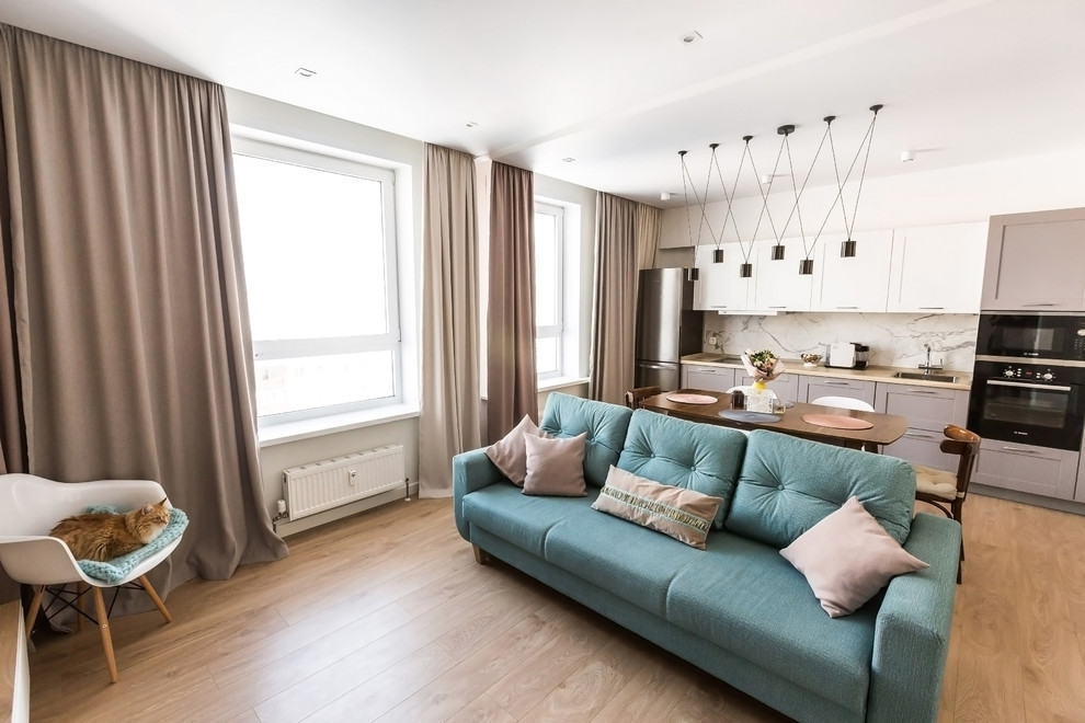 Обложка проекта: Квартира в скандинавском стиле