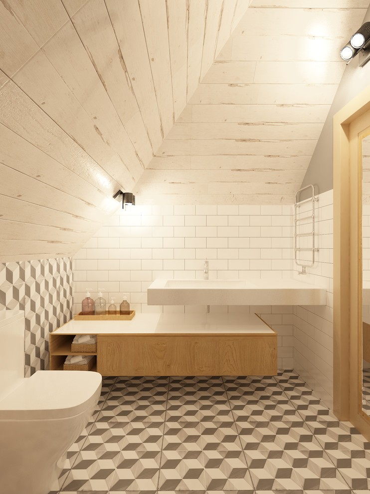 Мансарда в скандинавском стиле