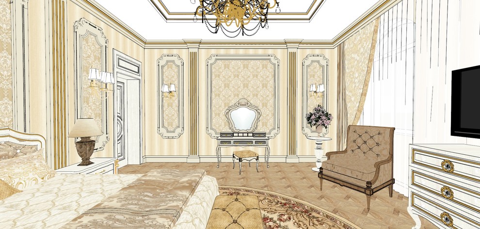 Эскизный дизайн-проект частного жилого дома