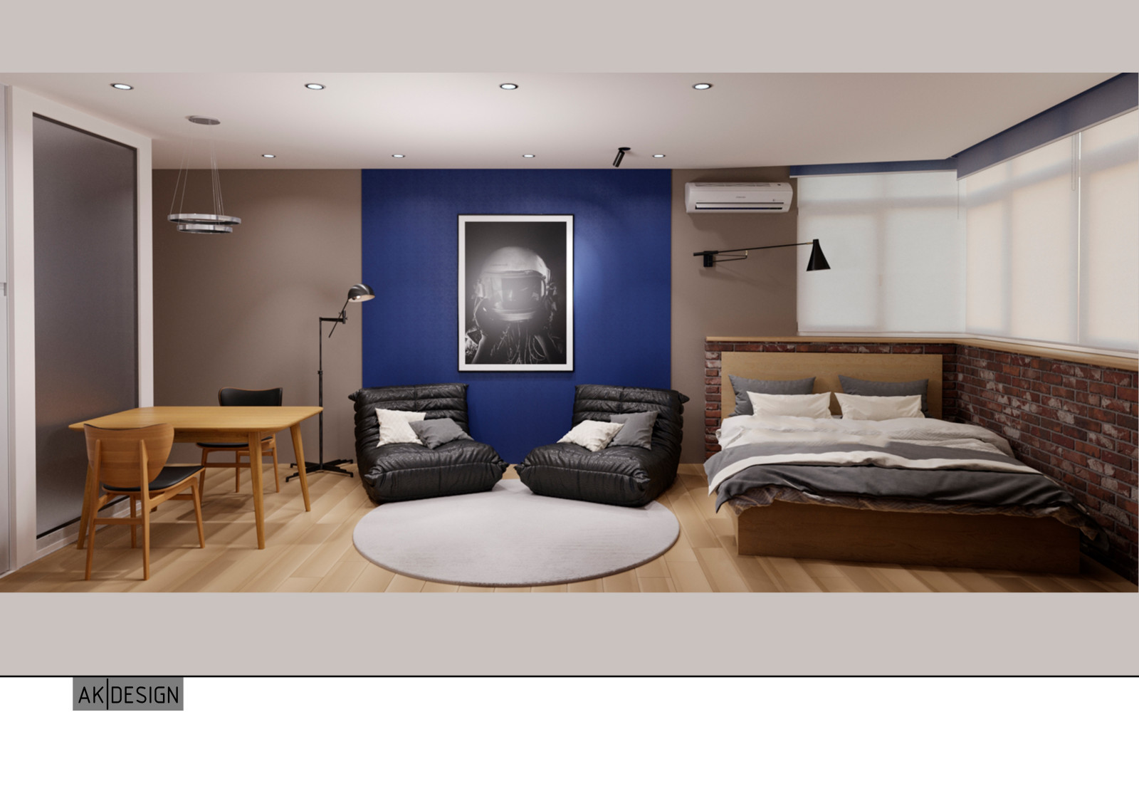 Обложка проекта: Синий лофт