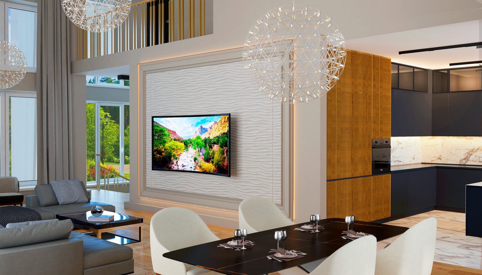 Частный дом 3 этажа