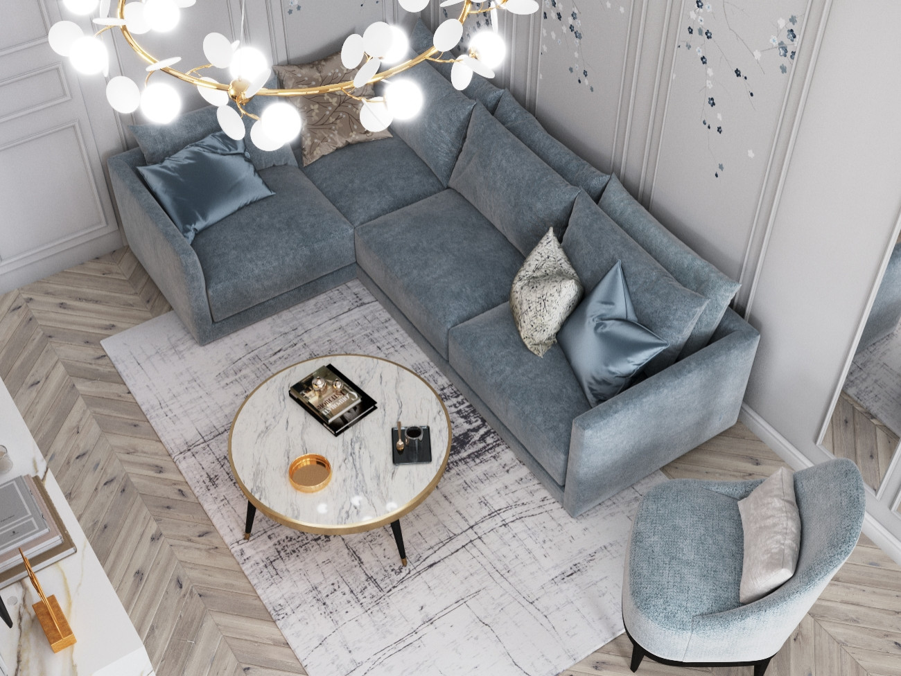 Гостиная в Санкт-Петербурге