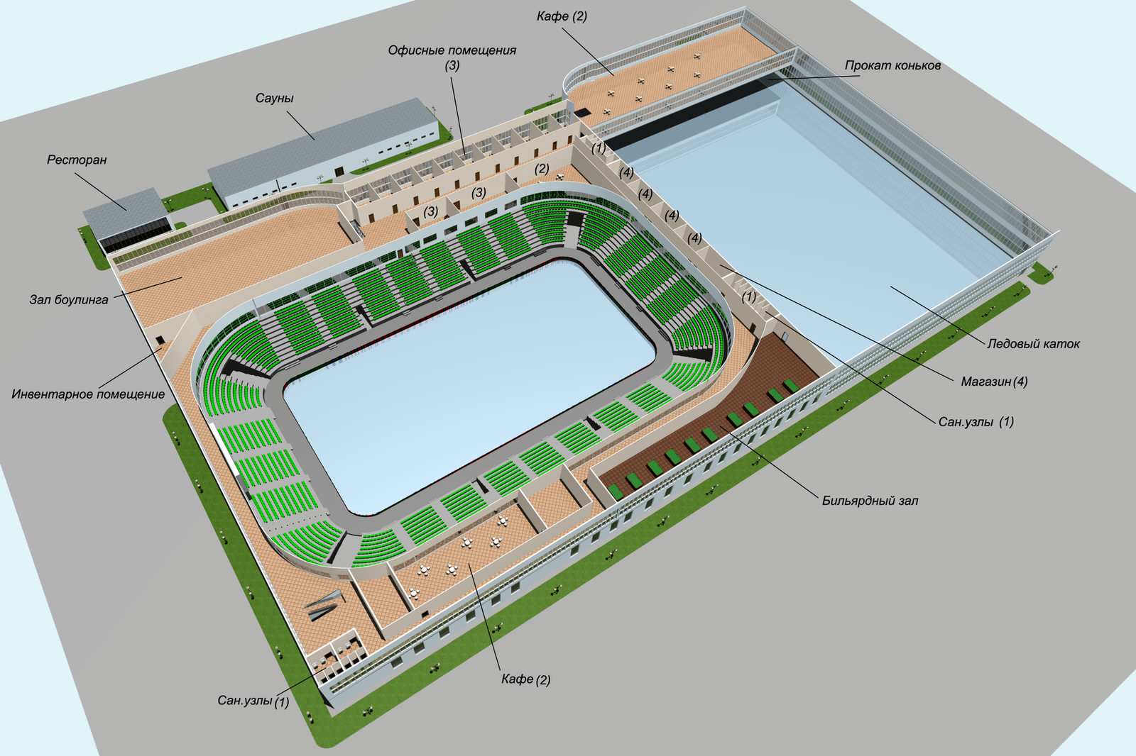 Обложка проекта: Спорткомлекс