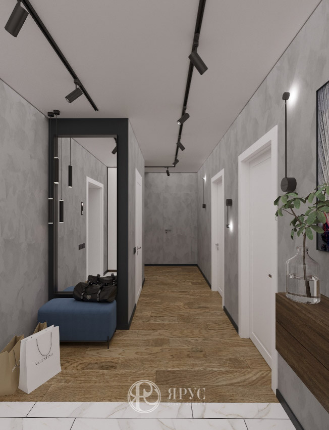 Дизайн-проект четырёхкомнатной квартиры