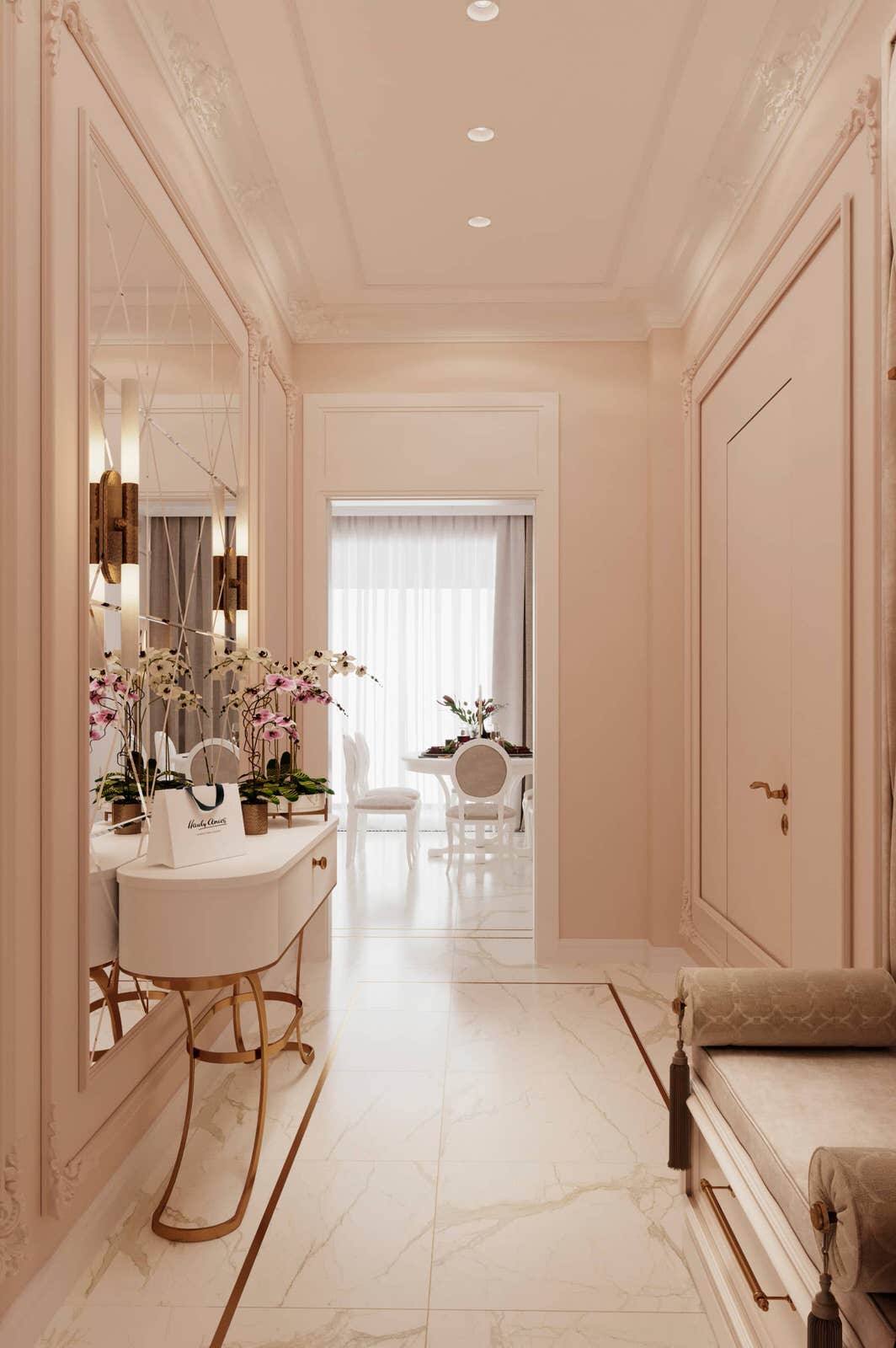 Дизайн и ремонт таунхауса в ЖК «Николинские ключи» — Роскошь вне времени