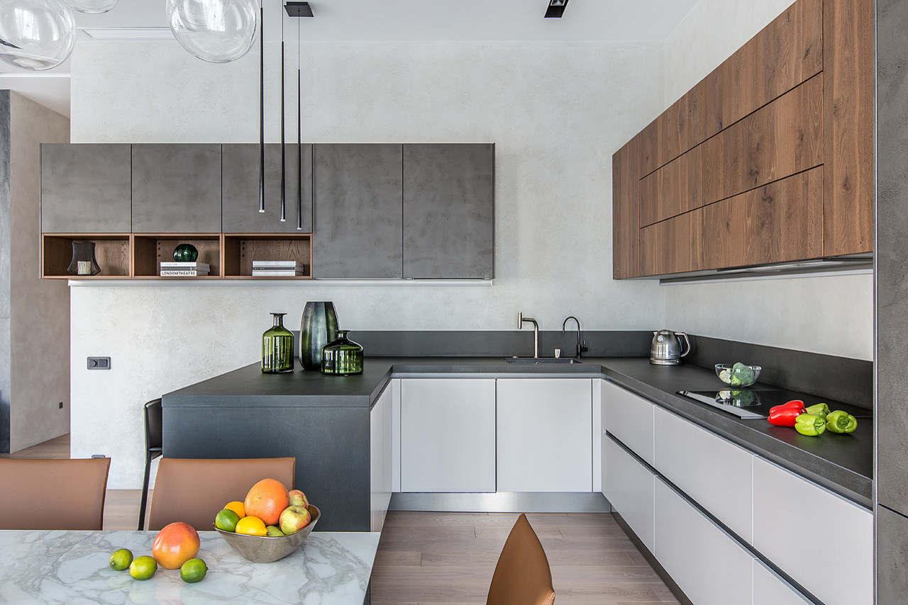 Реализованные нами проекты - кухня Nolte Portland | Soft Lack | Legno