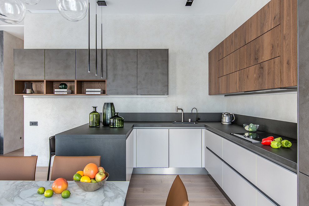 Реализованные нами проекты - кухня Nolte Portland | Soft Lack | Legno