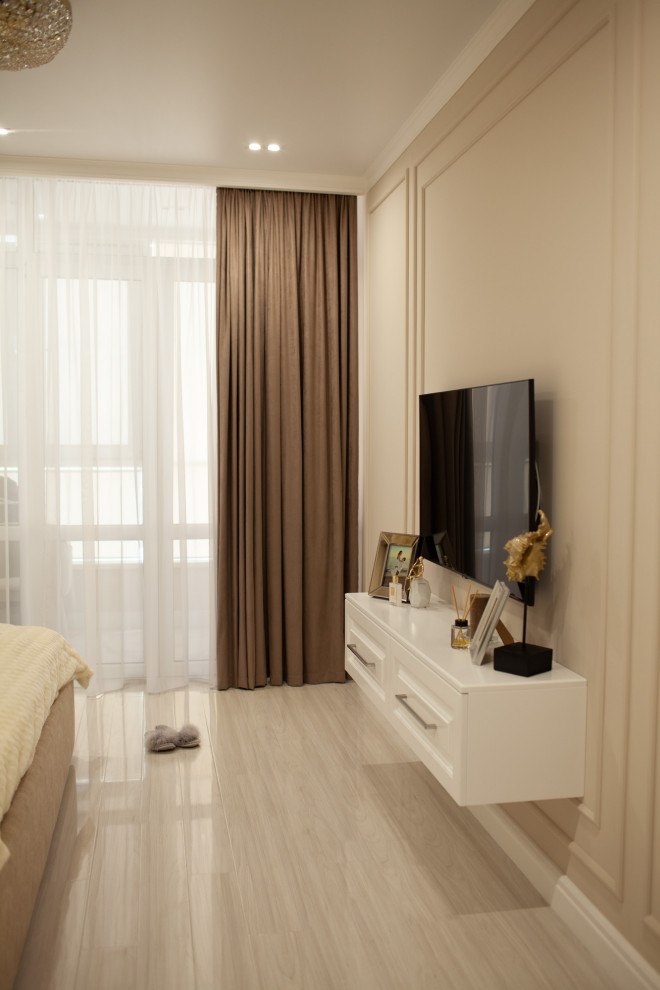 квартира в черно белых тонах