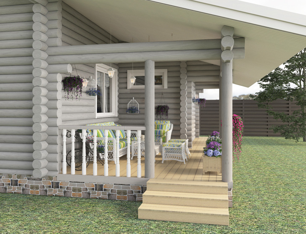 Банный- гостевой домик