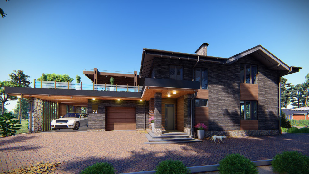 жилой дом в "Сосновом Бору"